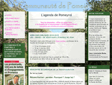 Tablet Screenshot of pomeyrol.com